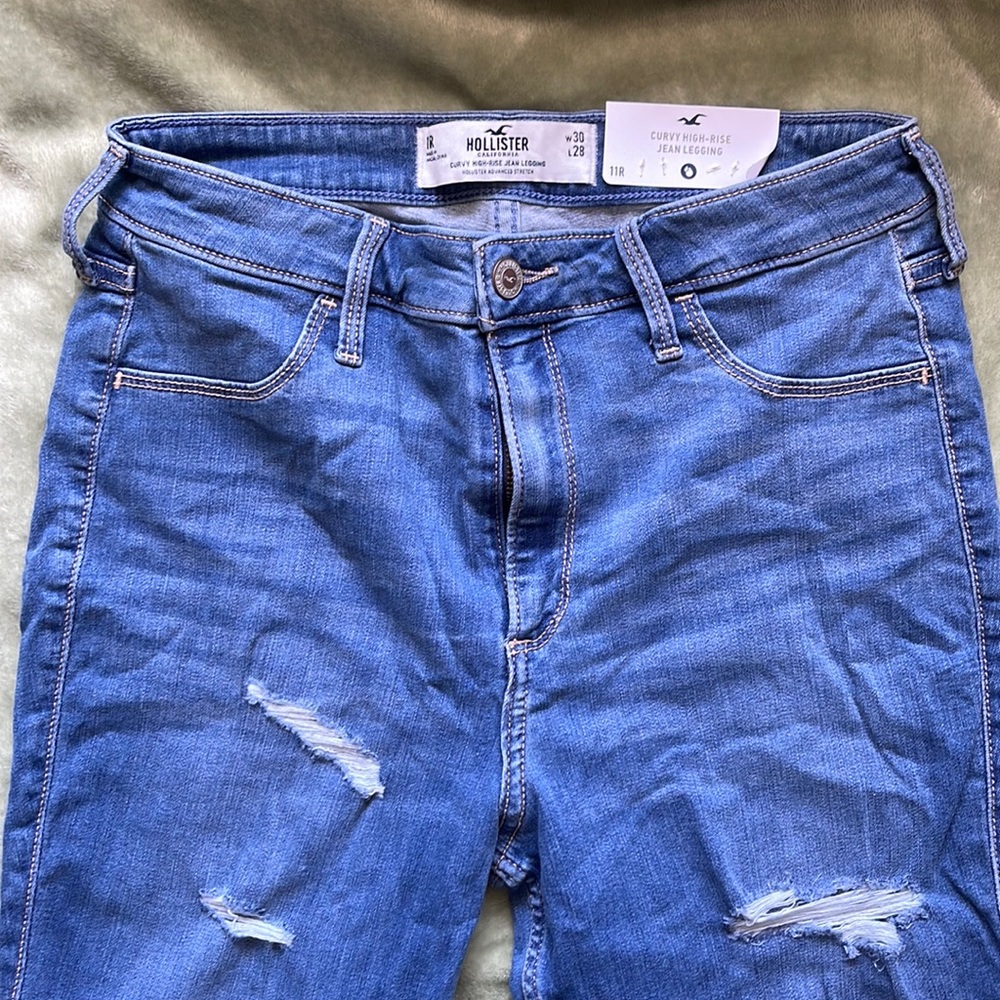 Curvy High-Rise Jean Leggings
